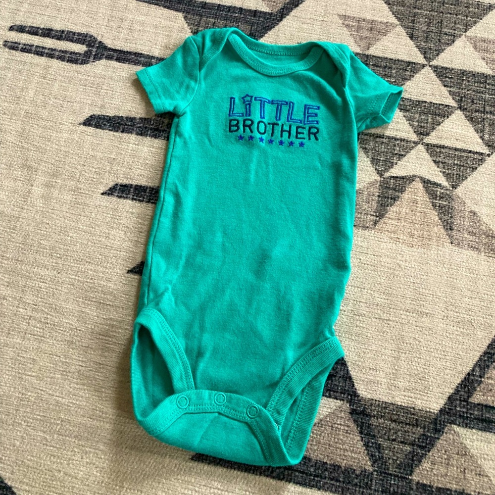 ☀️justoneyou by Carter's Little Brother Onesie, 3M